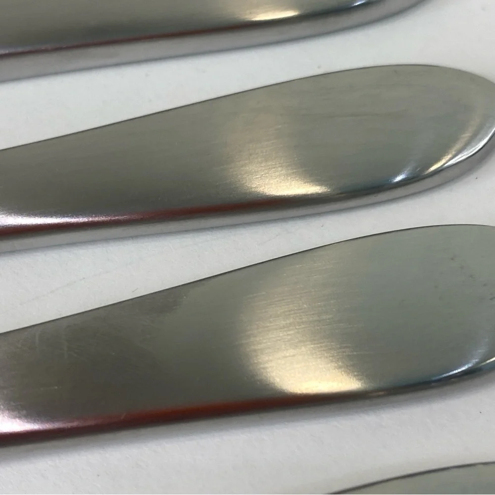 Lot Of 6 Robert Welch RW Meridian Satin Serrated Dinner Knives Replacement Lot B